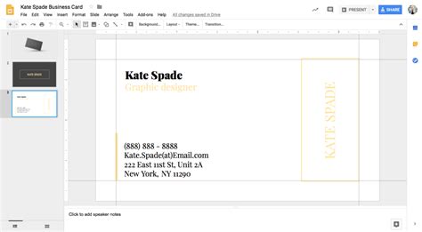 google docs card maker.